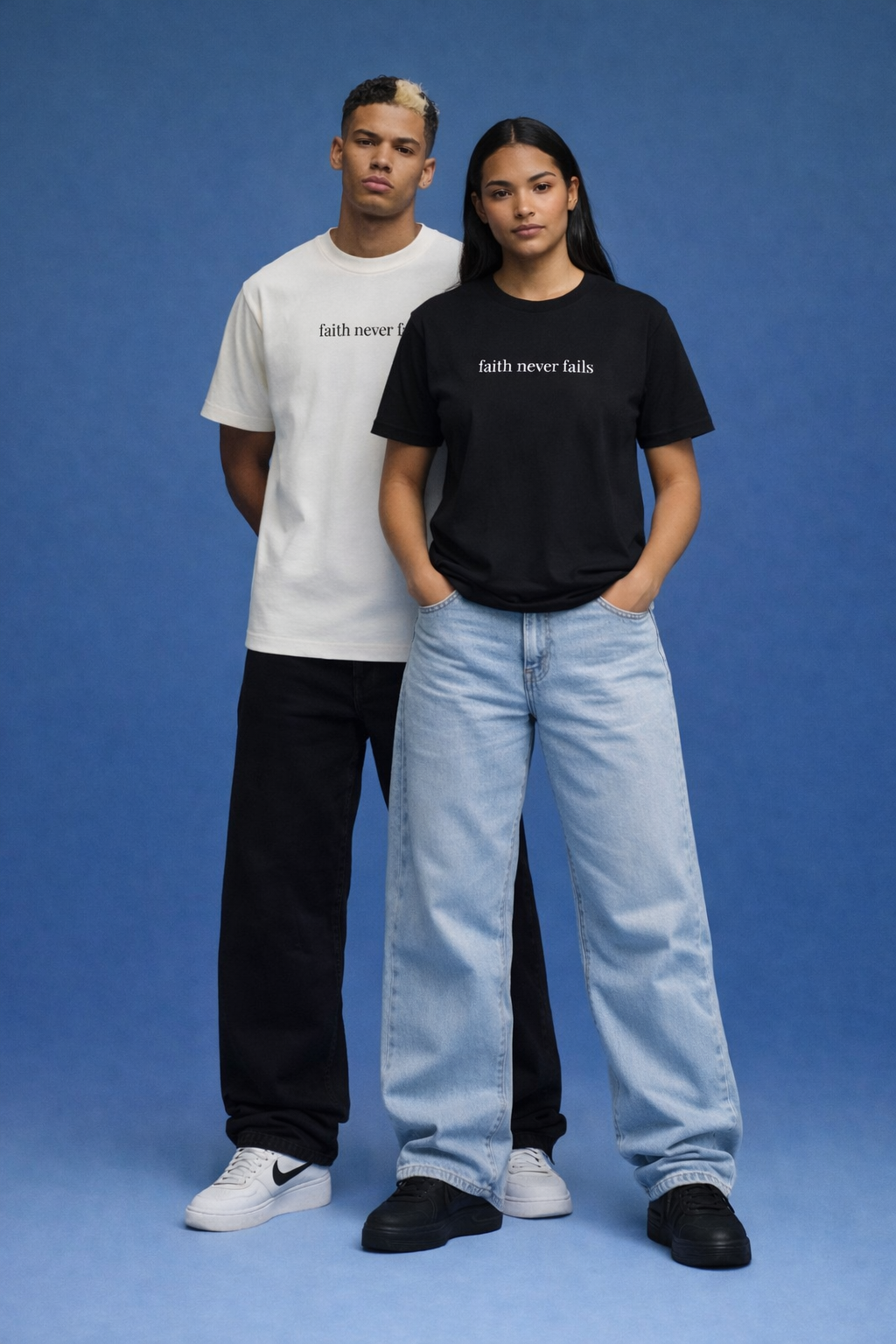 Faith Never Fails - White